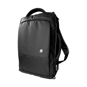 Klip Extreme Bizman Notebook carrying backpack - 15.6 - Polyester - Black - 2 in 1 Backpack - NB Case