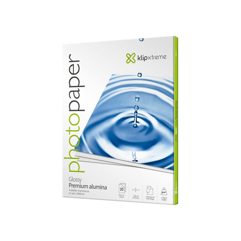 Klip Xtreme Glossy Photo Paper 8.5x11 20sheets KPA-320
