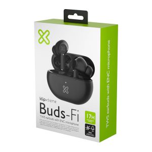 Klip Xtreme Earbuds Wireless Buds-Fi Black KTE-015BK