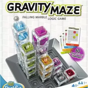 ThinkFun - Gravity Maze Marble Run Brain Game and STEM Toy