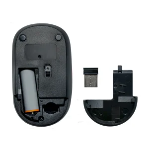 Unno Tekno Wireless - Mouse - Curved - MS6526BL