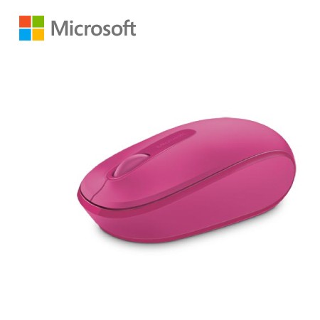 Microsoft Wireless Mobile Mouse 1850 - mouse - 2.4 GHz - magenta
