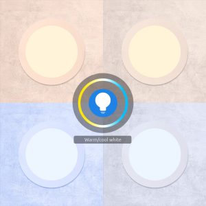 Nexxt Home Smart Wi-Fi Slim LED Downlight