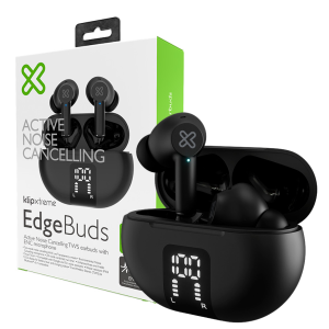 Klip Xtreme Earbuds Wireless EdgeBuds Black - KTE-755BK