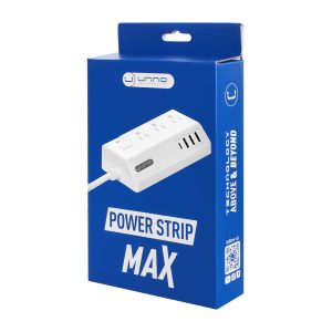 Unno Tekno Power Strip Max 3 A/C+3USB A PW5083WT