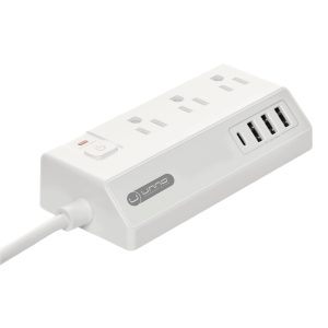 Unno Tekno Power Strip Max 3 A/C+3USB A PW5083WT