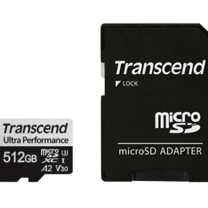 Transcend USD340S - flash memory card - 512 GB - microSDXC UHS-I