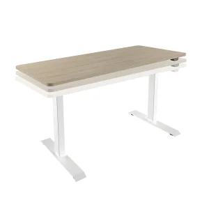 Techni Mobili - Adjustable Sit to Stand Desk - OAK