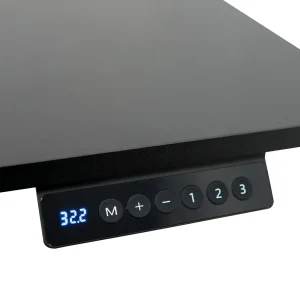 Techni Mobili L-Shaped Electric Standing Desk with Spacious Desktop, 3 Memory Height Presets and 2 Accessory Hooks