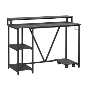 Techni Mobili - Industrial Writing Desk - CD-7310D-BK