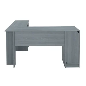 Techni Mobili - table - L-shaped - gray