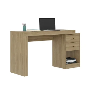 Techni Mobili - Expandable Home Office Desk w/ Drawers and Open Shelf - RTA-988D