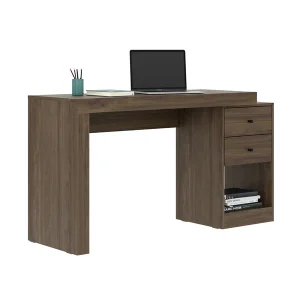 Techni Mobili - Expandable Home Office Desk w/ Drawers and Open Shelf - RTA-988D