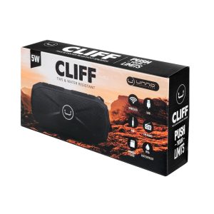 Unno Tekno - Speaker Cliff TWS - Water Resistant - SP9212BL