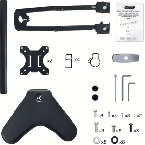 Unno Tekno Dual Monitor Stand 12"-32"