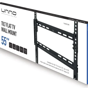 Unno Tekno TV Wall Mount - Tilt Arm - 55inch -  TM8053BK