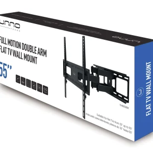 Unno Tekno Wall Mount - Double Arm - 55inch TM8058BK