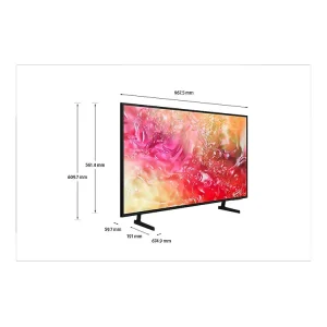 Samsung 43″ Crystal UHD 4K SMART TV - UN43DU7000PXPA | HDR10+, Adaptive Sound & Gaming Feature