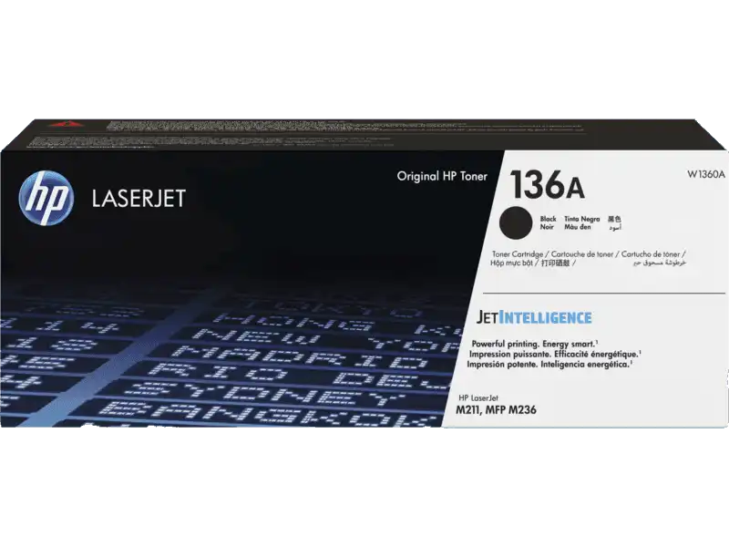 HP 136A - black - original - toner cartridge (W1360A)
