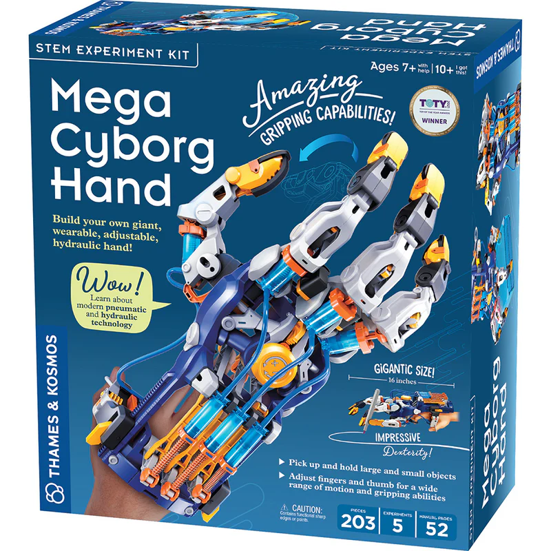 Thames & Kosmos Mega Cyborg Hand STEM Experiment Kit