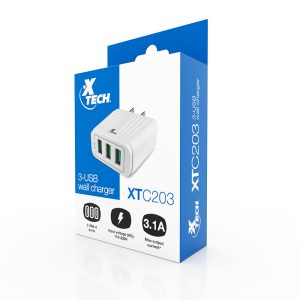 Xtech Wall Chgr XTC-203 3-USB