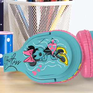 Xtech - Headphones Wireless - Minnie Mouse - XTH-D660MM