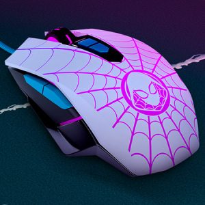 Xtech - Ghost Spider Edition - 7-button optical gaming mouse - XTM-M520SG