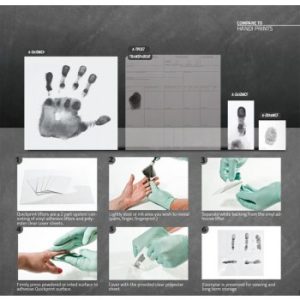 Quickprints for Collecting Known Palm & Fingerprints