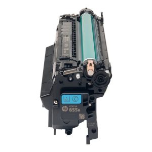HP 655A - cyan - original - LaserJet - toner cartridge (CF451A)