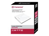 Transcend 8X DVDS-W - DVD±RW (±R DL) / DVD-RAM drive - USB 2.0 - external
