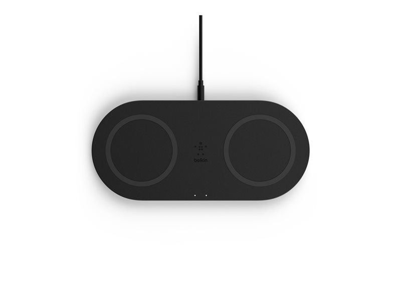 Belkin BoostCharge Dual Wireless Charging Pads wireless charging pad - + AC power adapter - 10 Watt - Image 5