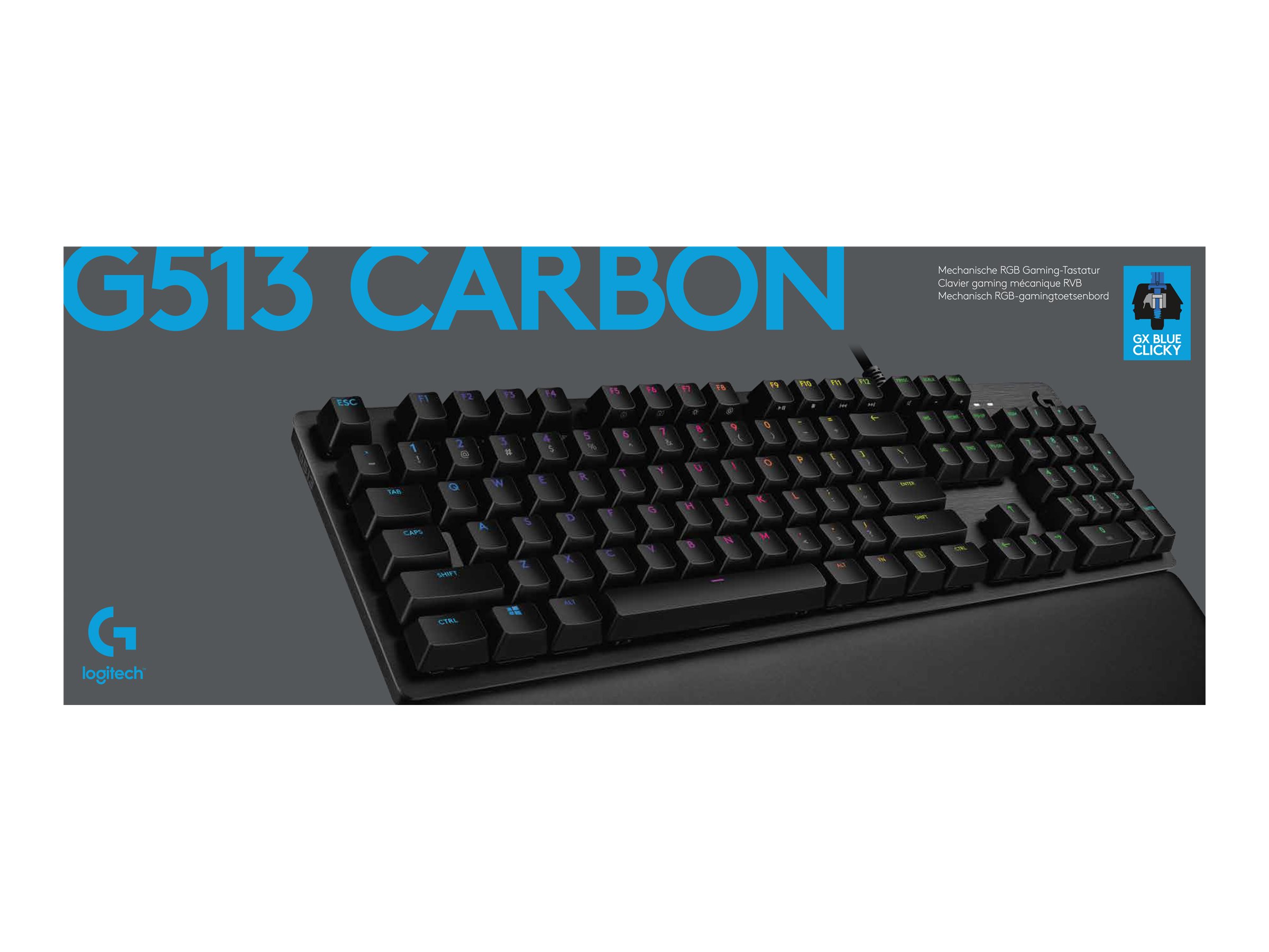 Logitech Gaming G513 - keyboard - carbon Input Device - Image 4