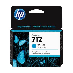 HP 712 - cyan - original - DesignJet - ink cartridge