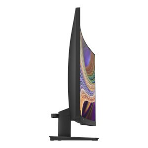 HP V27c G5 - LED monitor - curved - 27" - 1920 x 1080 Full HD (1080p) @ 75 Hz - VA - 300 cd/m² - 3000:1 - 5 ms - HDMI, DisplayPort - speakers - black