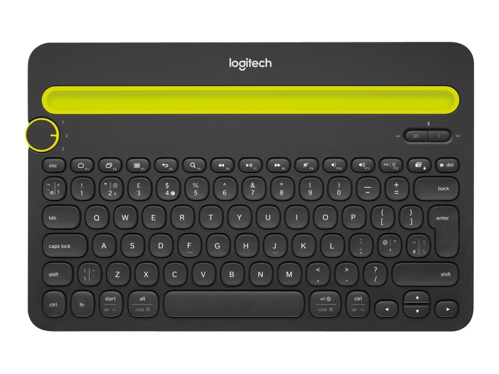 Logitech Multi-Device K480 - Keyboard - Bluetooth - black