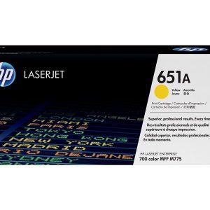 HP 651A - yellow - original - LaserJet - toner cartridge (CE342A)