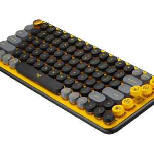 Logitech POP Keys - keyboard - QWERTY - US - blast Input Device
