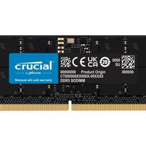 Crucial - DDR5 - module - 16 GB - SO-DIMM 262-pin / PC5-44800