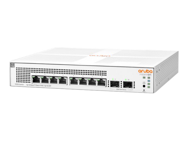 HPE Networking Instant On 1930 8G Class4 PoE 2SFP 124W Switch - switch - 8 ports - managed - rack-mountable - Image 5