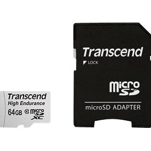 Transcend High Endurance - flash memory card - 64 GB - microSDXC