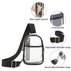 MT Mini Clear Sling Bag Blk