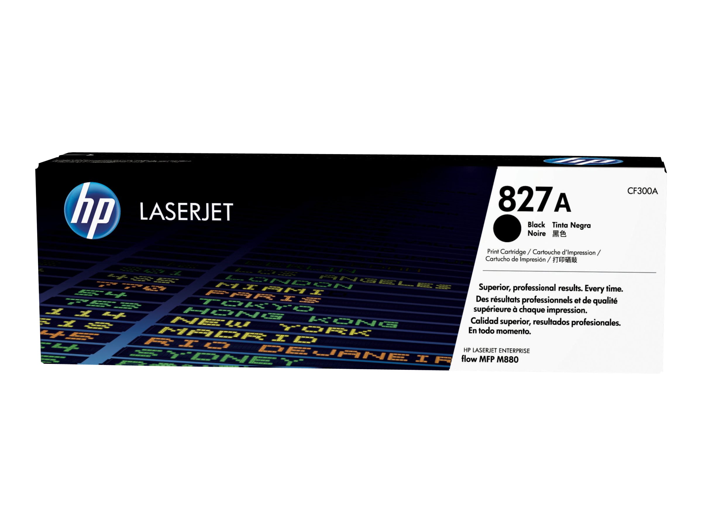 HP 827A - black - original - LaserJet - toner cartridge (CF300A)