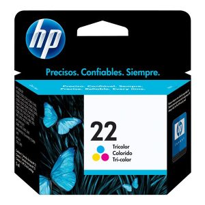 HP 22 - color (cyan, magenta, yellow) - original - ink cartridge