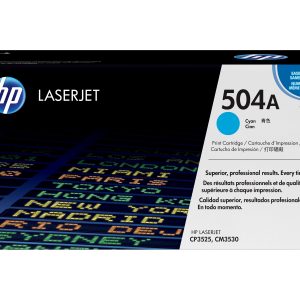 HP 504A - cyan - original - LaserJet - toner cartridge (CE251A)