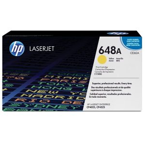 HP 648A - yellow - original - LaserJet - toner cartridge (CE262A)