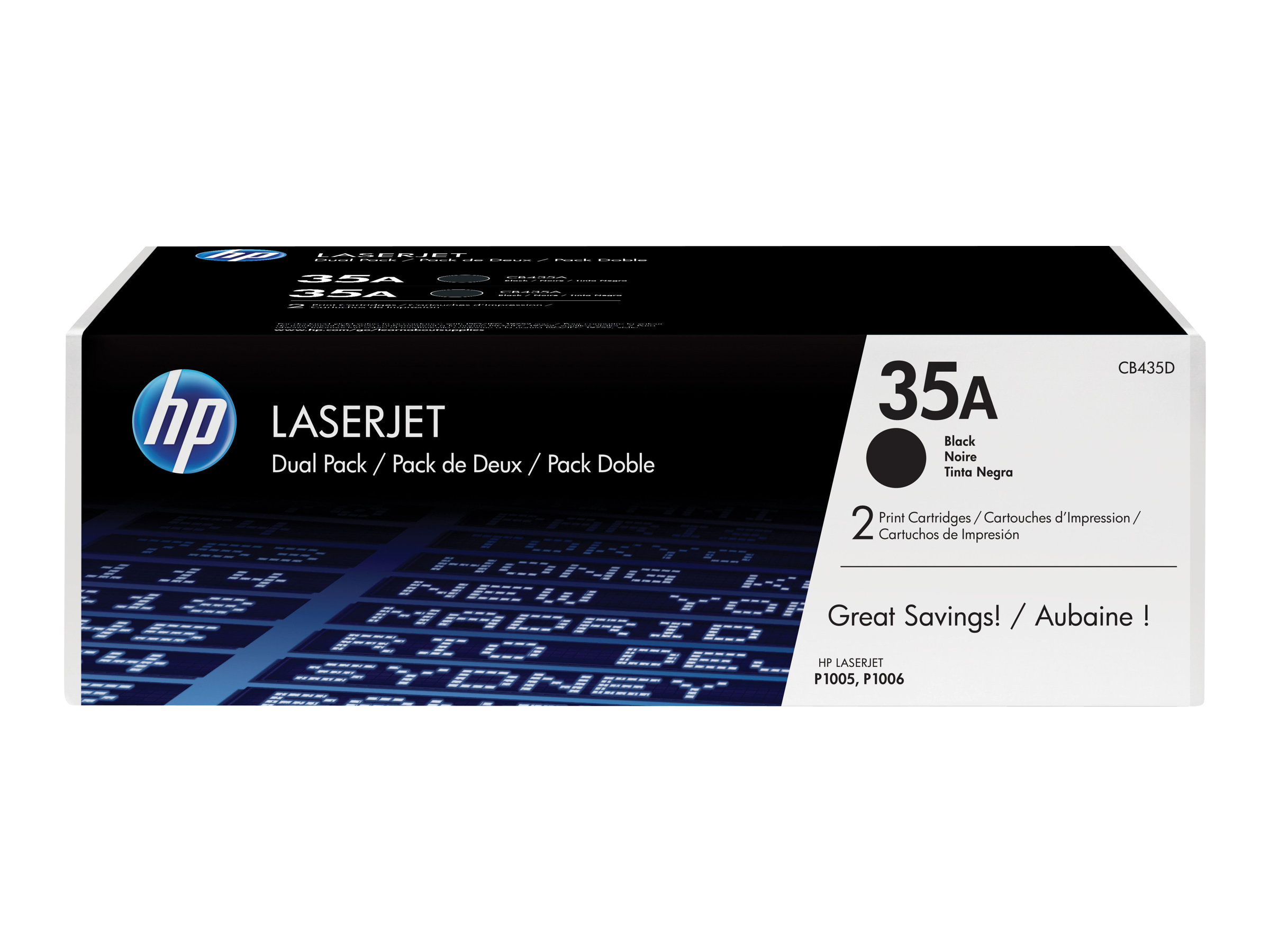 HP 35A - black - original - LaserJet - toner cartridge (CB435A) - Image 14