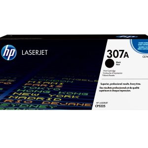 HP 307A - black - original - LaserJet - toner cartridge (CE740A)