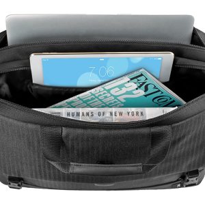 SOLO Notch Briefcase - GRAVITY COLLECTION - notebook carrying case - 15.6" - gray, black, black camo lining