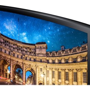 Samsung C24F390FHL - CF390 Series - LED monitor - curved - 24"