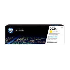 HP 202A - yellow - original - LaserJet - toner cartridge (CF502A)